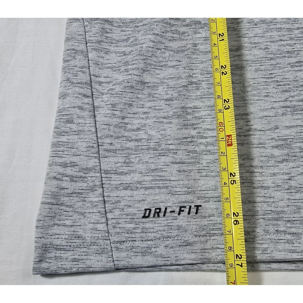 Nike Arkansas Razorbacks Breathable Dri-Fit Gray Long Sleeve T-Shirt Shirt Small